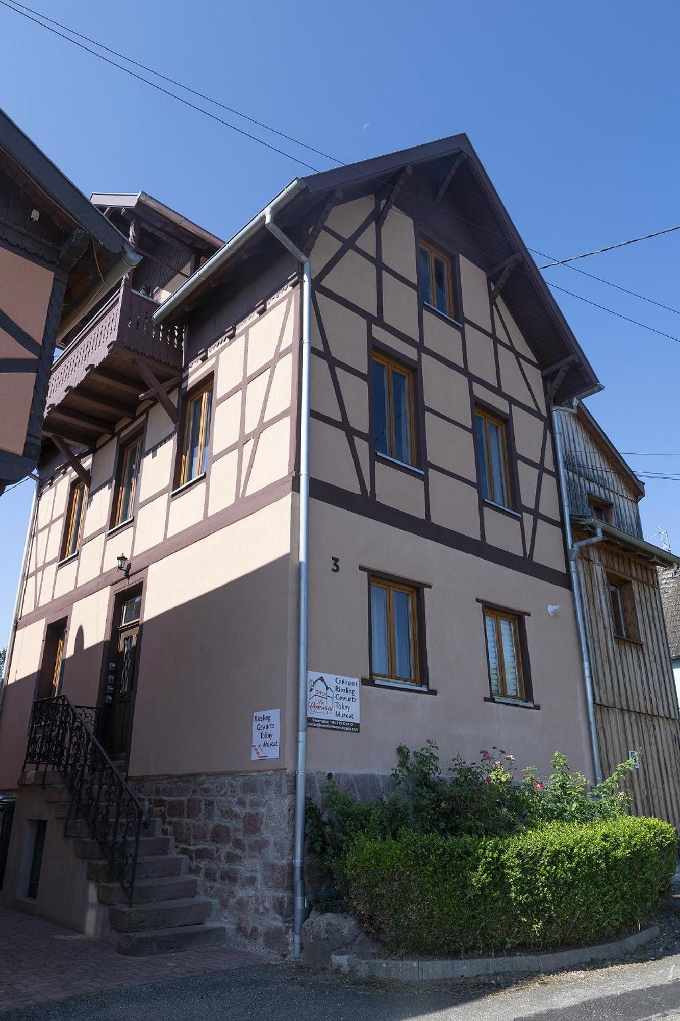 Apartament Riesling - Vue Imprenable Sur Le Vignoble - Renove Recemment - Parking Gratuit Riquewihr Zewnętrze zdjęcie